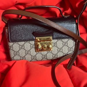 Gucci Padlock Top Handle Crossbody
